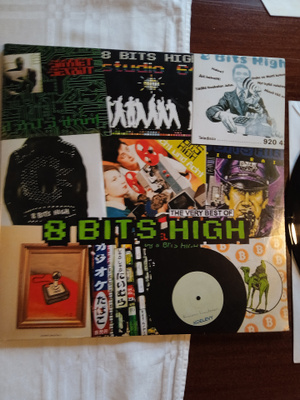 2 LP-LEVYÄ: 8 BITS HIGH : FIRST TWO ALBUMS