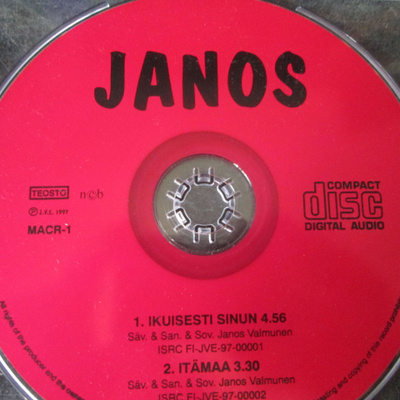 Janos Valmunen: Ikuisesti sinun/Itämaa CDS