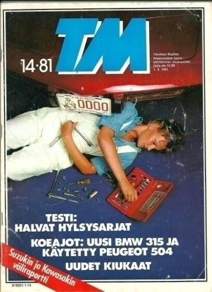 TM – Tekniikan Maailma 14 / 1981 - lehti