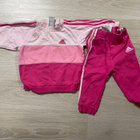 Tyttöjen Adidas college-puku koossa 74cm - pikkukuva 1