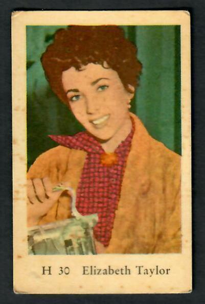 Keräilykuva - Elizabeth Taylor H 30