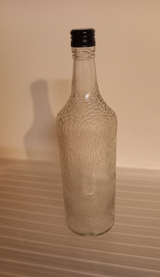 Finlandia Vodka etiketitön litran pullo
