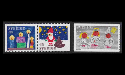Ruotsi 776-8 ** Joulu (1972)