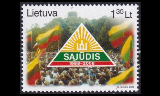 Liettua 972 ** Sajudis kansanliike (2008)