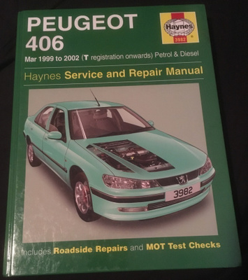 Haynes 3982 - Peugeot 406 1999 - 2002 korjausopas