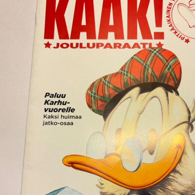 Aku Kääk! erikoisnumero hieno!