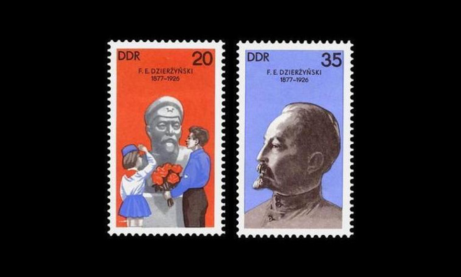 DDR 2252-3 ** Feliks Dserschinskij (1977)