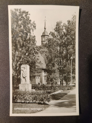 VANHA Postikortti Lappeenranta 1950-l Alkup.Mallikappale