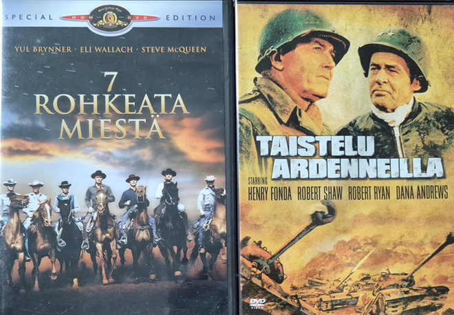 Taistelu Ardenneilla +7 Rohkeata miestä - DVD