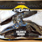 Storm jigi 10 cm, PJM04 musta-kulta > katso Huom! - pikkukuva 1