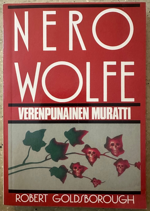 [Kirja] ROBERT GOLDSBOROUGH: VERENPUNAINEN MURATTI