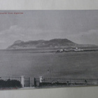 Gibraltar, nähtynä Algecirasta, vanha mv pk, ei p. - pikkukuva 1
