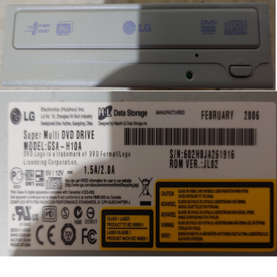 LG SUPER MULTI DVD DRIVE GSA-H10A IDE