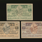 Itävalta Notgeld 10, 20, 50 Heller, Stift Ardagger 1920 - pikkukuva 1