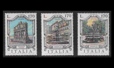 Italia 1557-9 ** Suihkulähteitä (1976)