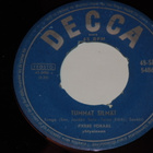 7" Pärre Förars - Tummat Silmät - single 1959 VG++ - pikkukuva 1
