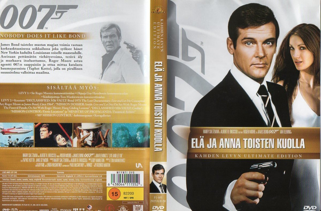 James Bond:Elä Ja Anna Toisten Kuolla	(37 396)	UUSI	-FI-	DVD