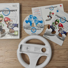 Mariokart Wii peli ja ratti - pikkukuva 1
