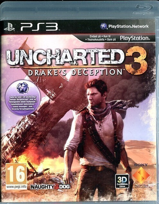 * Uncharted 3 Drakes Deception PS3 Lue Kuvaus