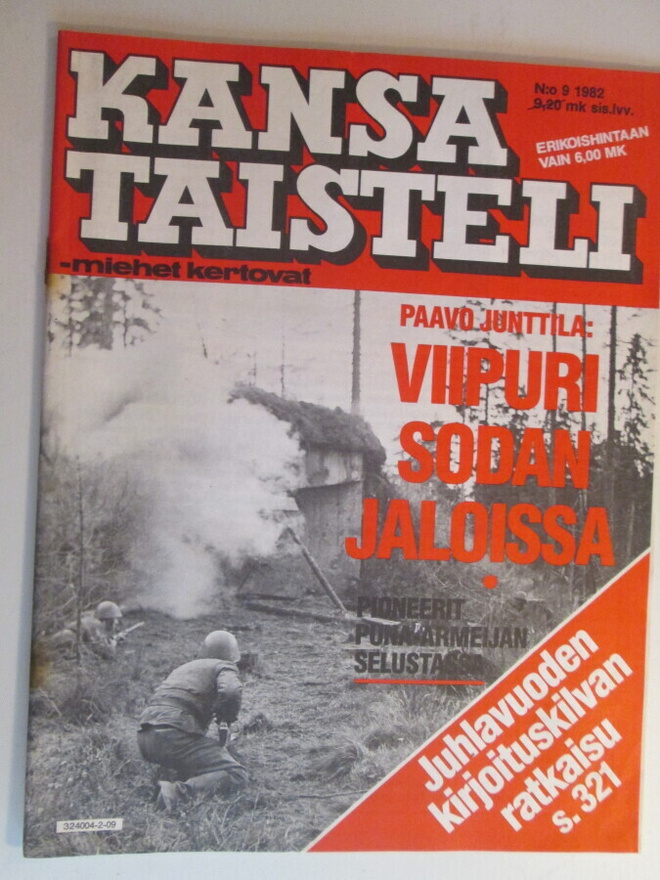 KANSA TAISTELI LEHTI 9 / 1982 SISÄLLYSLUETTELO KUVA 2