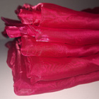 5x punainen verho organza läpikuultava - pikkukuva 4