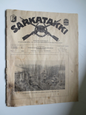 Sarkatakki lehti v. 1930