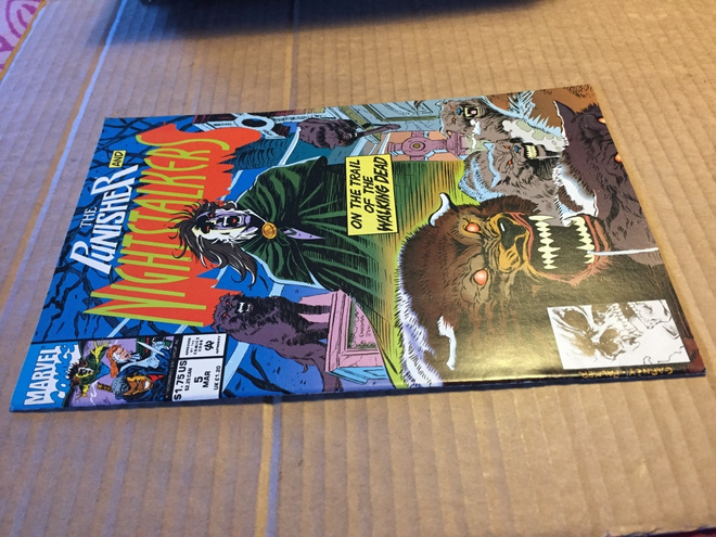 MARVEL THE PUNISHER NIGHTSTALKERS 5/1993 HYVÄ