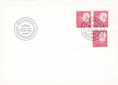 RUOTSI 1969 - Fa 433 FDC KUORI