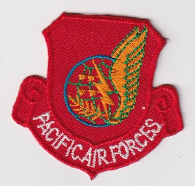 Pacific air forces - kangasmerkki