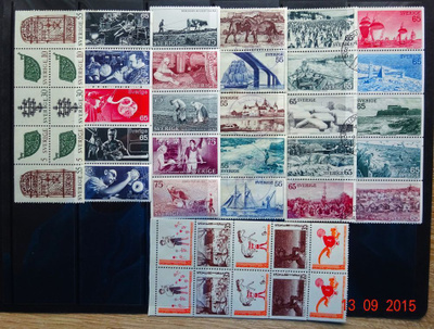 RUOTSI 28. HYVÄT 7 KPL* VIHKOJA= 41 KPL MERKKEJÄ 1960-70 LUV