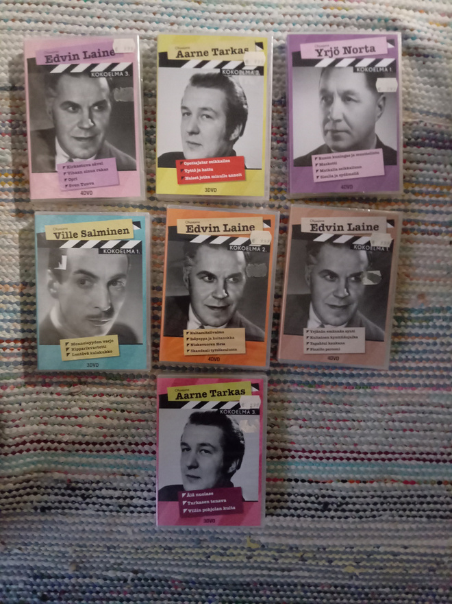 Edvin Laine, Yrjö Norta, Aarne Tarkas ja Ville  Salminen