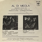 Al Di Meola – Sequencer / African Night - pikkukuva 2