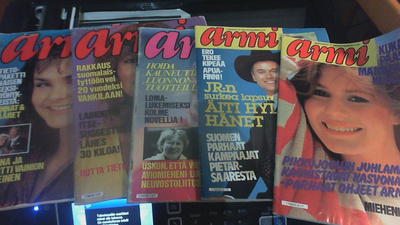 Armi -lehdet 5kpl.1980-82