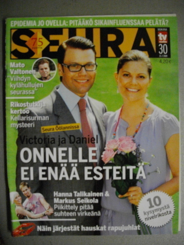 Seura lehti Nro 30/2009 (8.11)