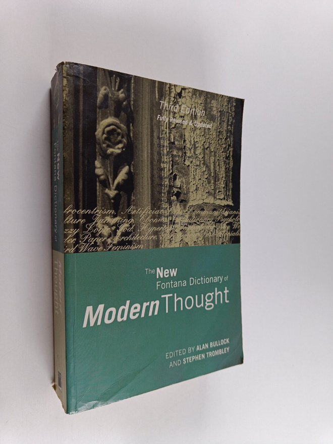 The new Fontana dictionary of modern thought