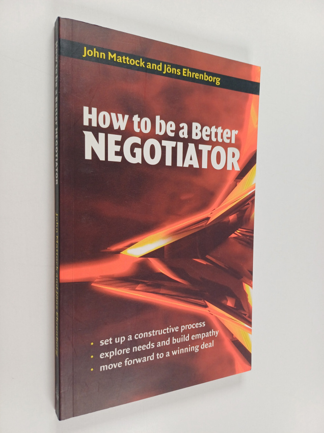 Jöns Ehrenborg ym. : How to be a Better Negotiator