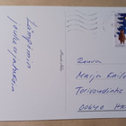 Maarit Ailio: Lapsi vetää kelkkaa, lyhde, lintuja, p. 2008 - pikkukuva 2
