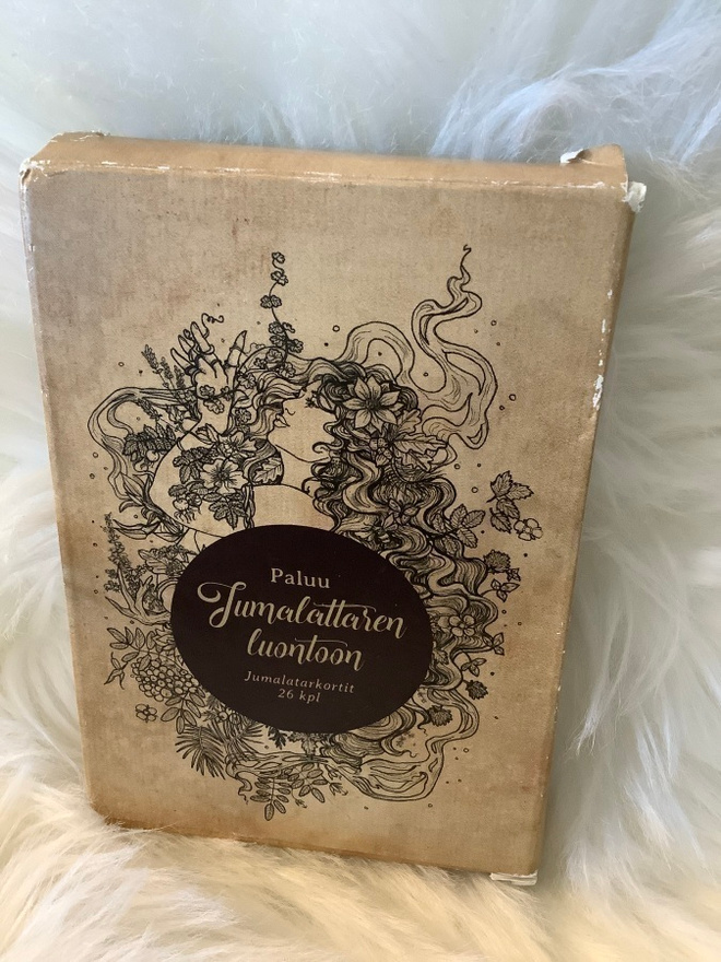PALUU JUMALATTAREN LUONTOON (JUMALATARKORTIT 26 KPL)