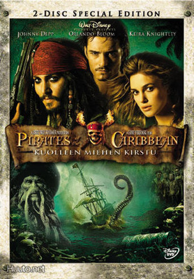 Pirates Of The Caribbean - Kuolleen Miehen Kirstu - (2 DVD)