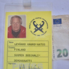 Kisapassi Taitoluistelu MM-kisat 1983 Helsinki Lehdistö - pikkukuva 1