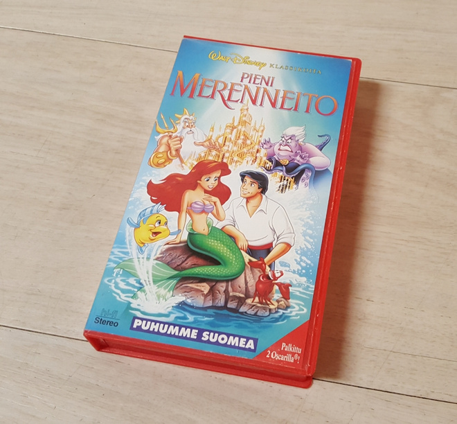 VHS: Pieni merenneito (Alkuperäinen suomidubbaus)