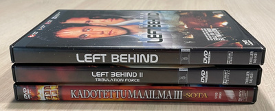 Kadotettu maailma (Left Behind) Trilogia (3DVD)