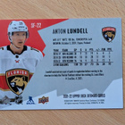 2021-22 UD Extended Anton Lundell Finite Rookie /799 - pikkukuva 2