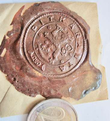 Vahasinetti Pitkäranta Postitoimisto Luov Karjala KOMEA 1920