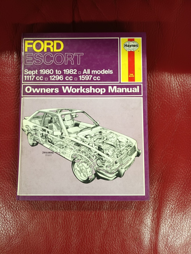 Ford Escort  vm1980-1982 korjausopas