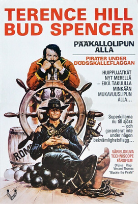 Elokuvajuliste: Pääkallolipun alla (Hill & Spencer)