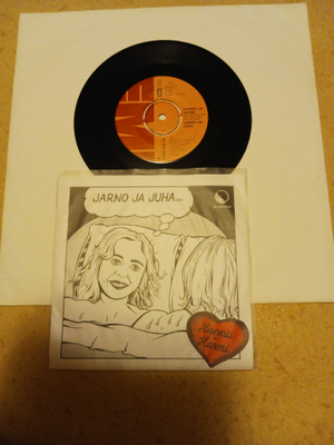 Jarno Ja Juha – Hannu Ja Harmi 7" ps orig 1978 Disco Hieno!