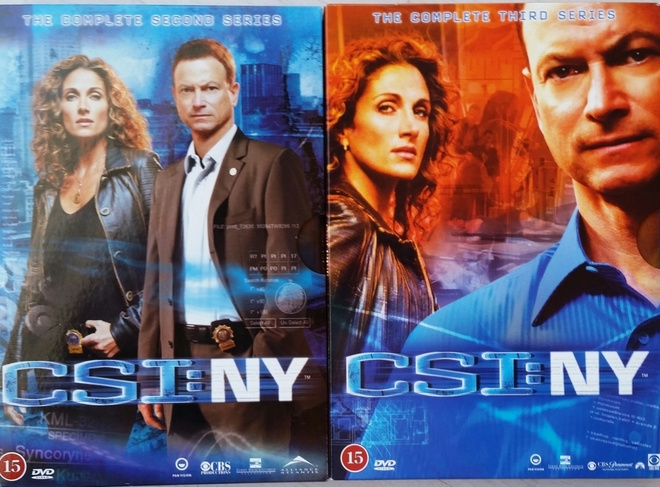 CSI : NY - 2 ja 3. Kolmas Tuotantokausi - 12 DVD