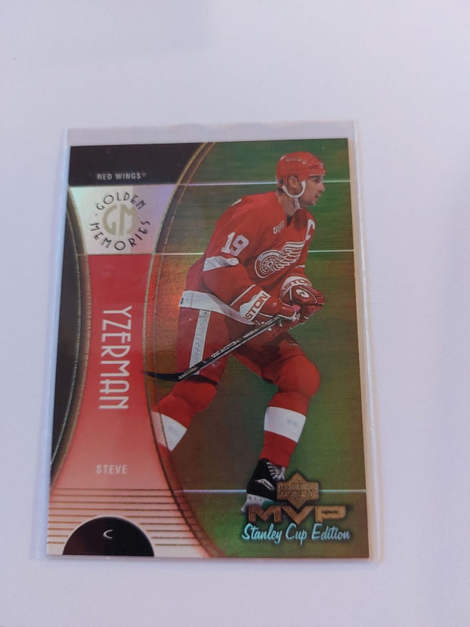 1999-00 UD MVP SC Edition Golden Memories #GM5 Steve Yzerman
