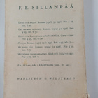 F. E. Sillanpää : Silja - pikkukuva 2